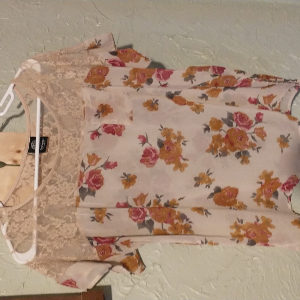 🏵️Sheer Blouse